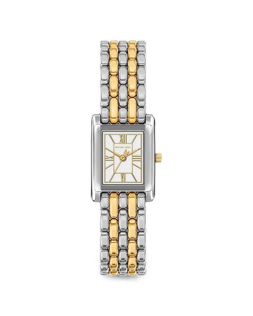 Michael Kors Metallic Essex Rectangular Watch