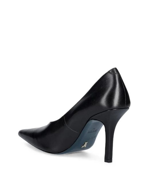 Patrizia Pepe Black Pointed-Toe Pumps