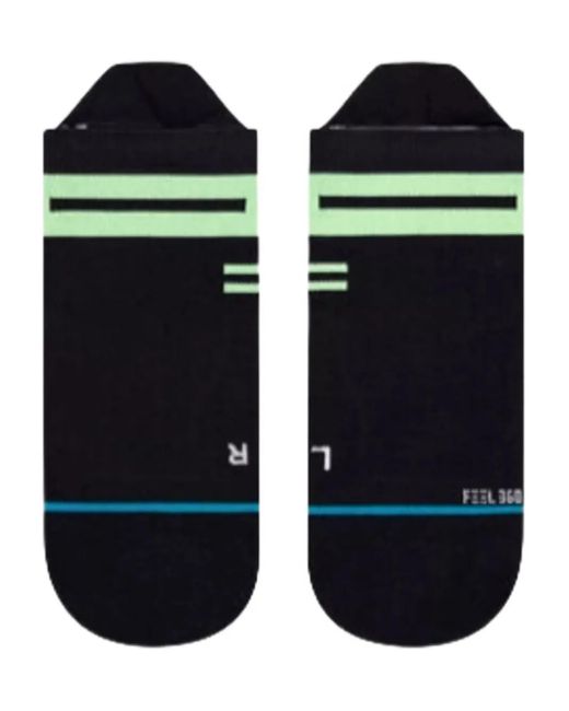 Stance Black Run Socks for men