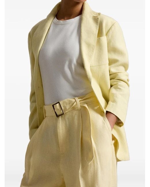 Polo Ralph Lauren Yellow Belted Trousers