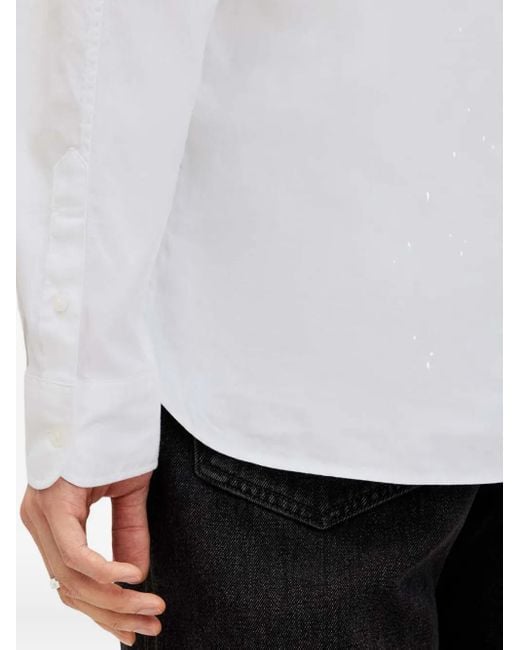 メンズ AllSaints Hawthorne シャツ White