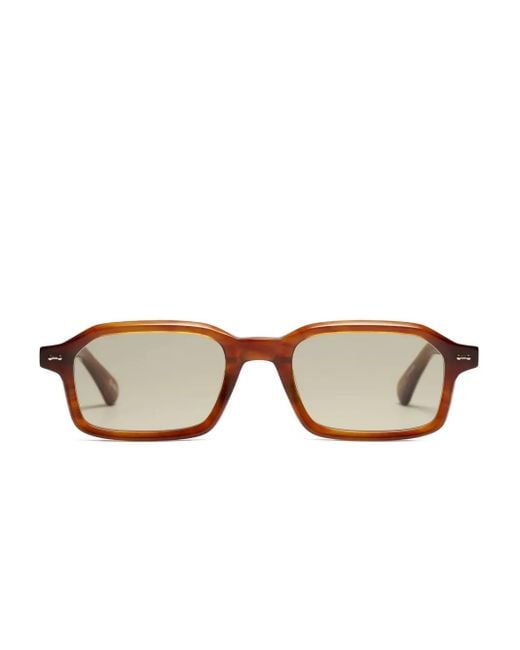Occhiali Da Sole S115 Pam Squadrati di Peter & May Walk in Brown