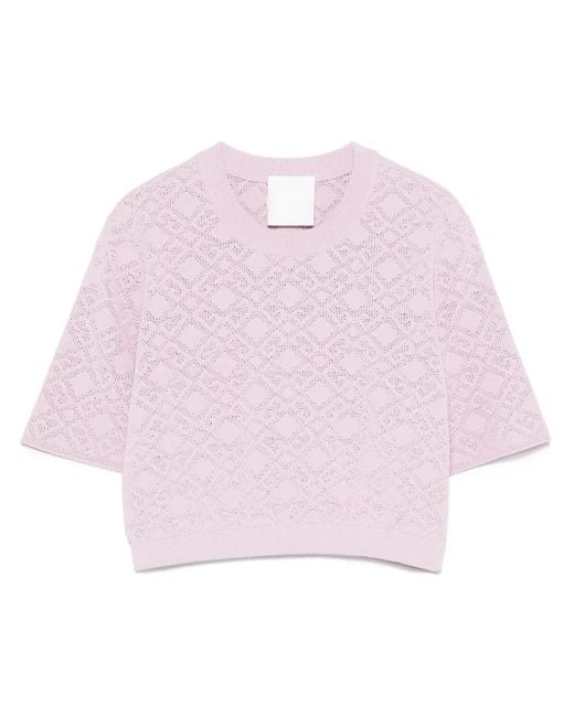 Givenchy クロップドトップ Pink