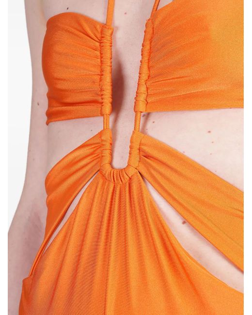 Cult Gaia Hollis ワンピース水着 Orange