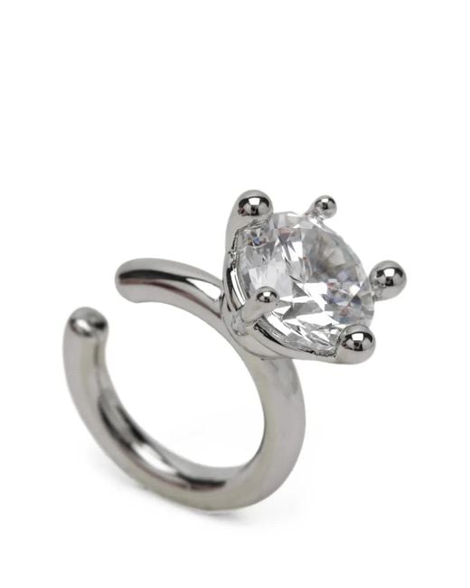 Panconesi Black Constellation Crystal-Embellished Ear Cuffs