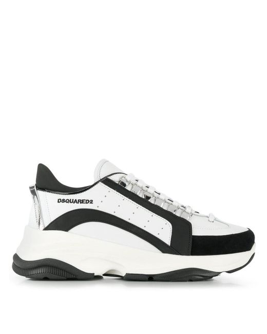 DSquared² Sneakers Met Chunky Zool in het White voor heren