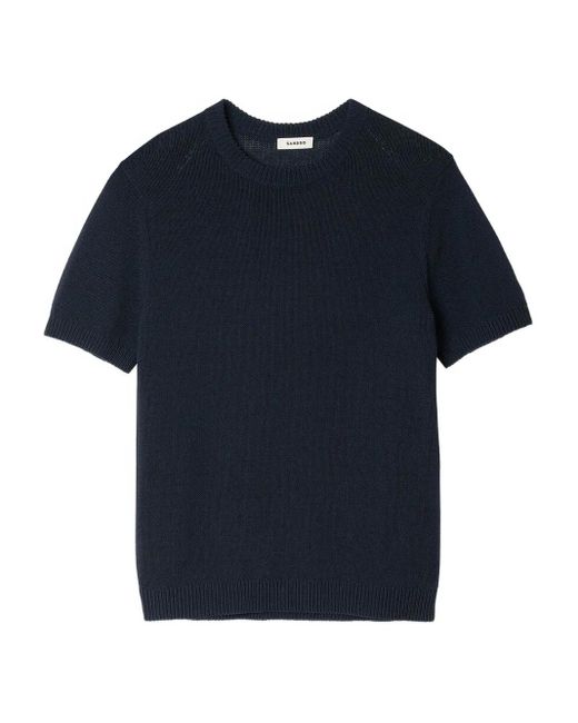 Maglione Girocollo di Sandro in Blue da Uomo