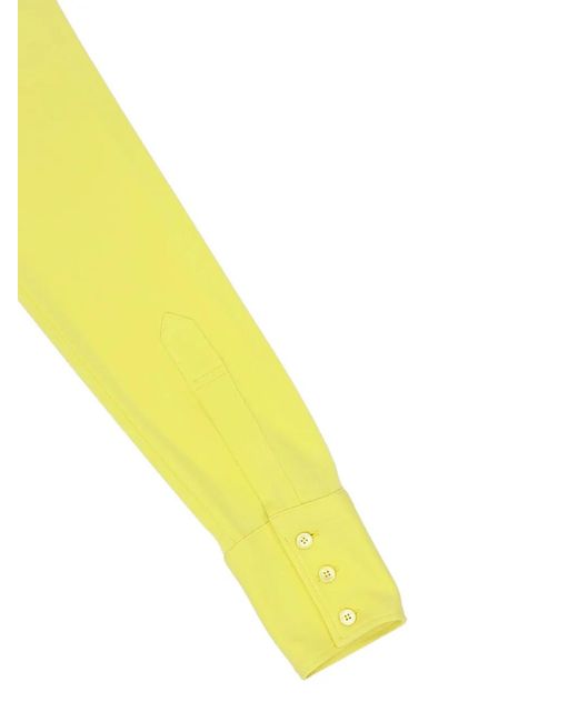 Stella McCartney Yellow Buttoned Collared Shirt