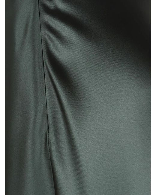 Ralph Lauren Green Gathered Maxi Skirt