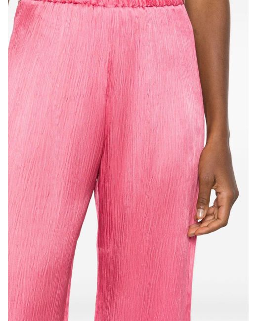 Pantaloni a gamba ampia di Forte Forte in Pink