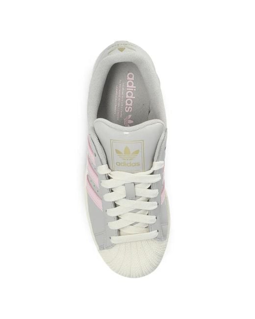 Adidas White Superstar Ii Sneakers