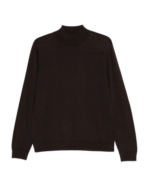 Daniele Fiesoli Black Pull À Col Montant for men