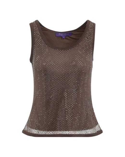 Ralph Lauren Brown Débardeur Melony