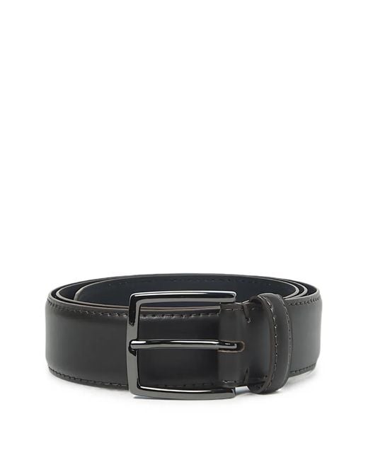 Peserico Black Ceinture En Cuir for men