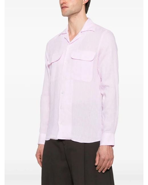Tagliatore Pink Rowanns Shirt for men