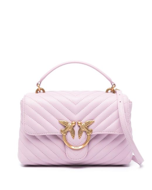 Mini sac à main Lady Love Puff Pinko en coloris Pink