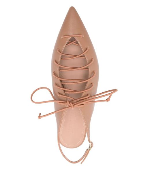 Malone Souliers Alia フラットシューズ Pink