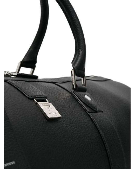 Aspinal Boston Leren Reistas in het Black voor heren