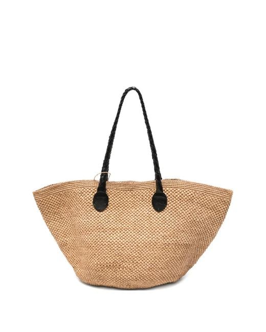 Dragon Diffusion Natural X Sovani Raffia Shoulder Bag