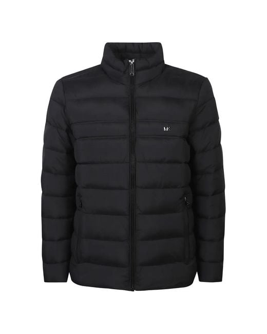 Michael Kors Black Zipped Down Jacket for men