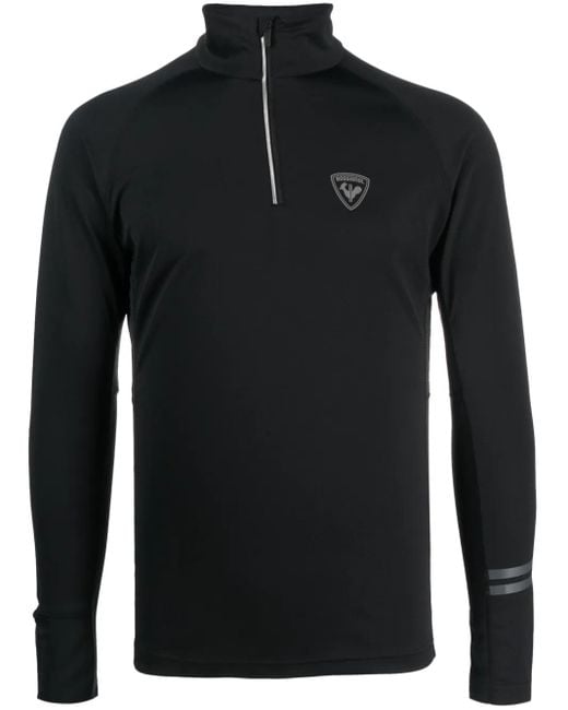 Rossignol Black Poursuite Half-Zip Top for men