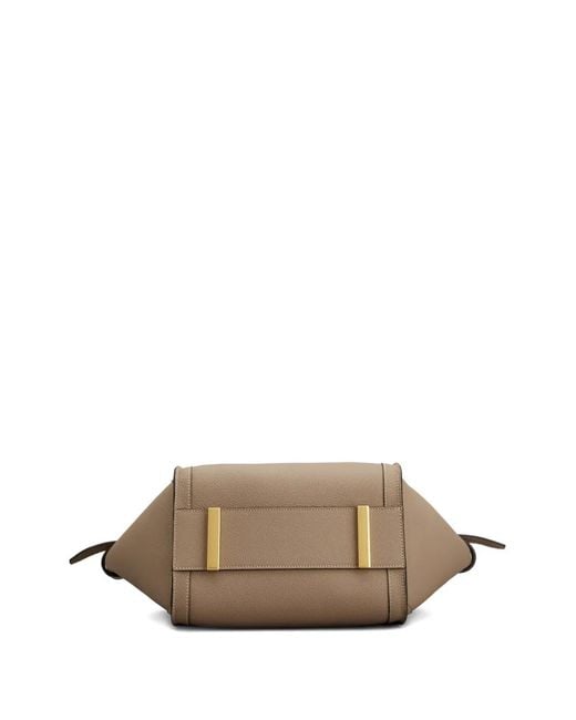 Tod's Natural Small Leather Tote Bag