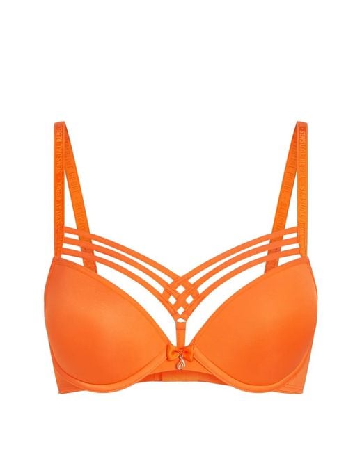 Marlies Dekkers Orange Dame De Paris Padded Push-Up Bra