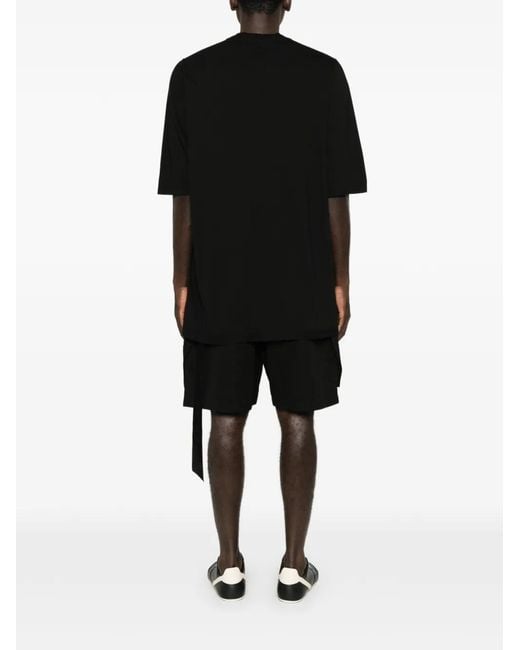 Rick Owens Black Jumbo T-Shirt for men