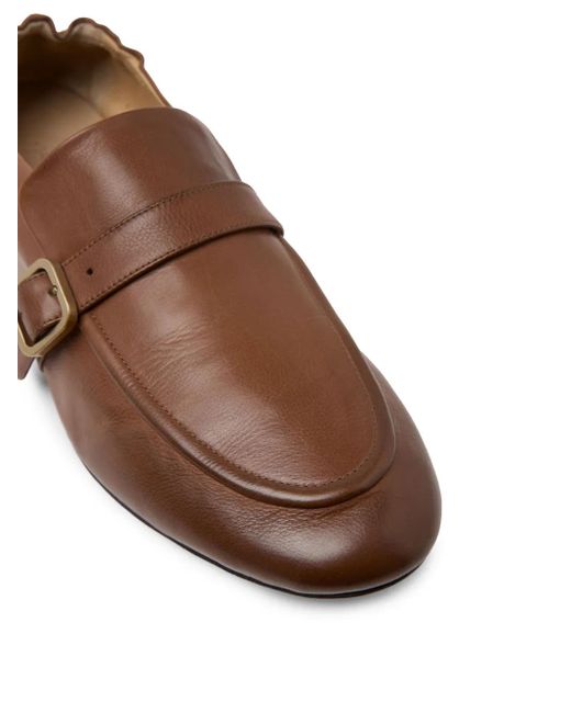 メンズ Marsèll レザーローファー Brown