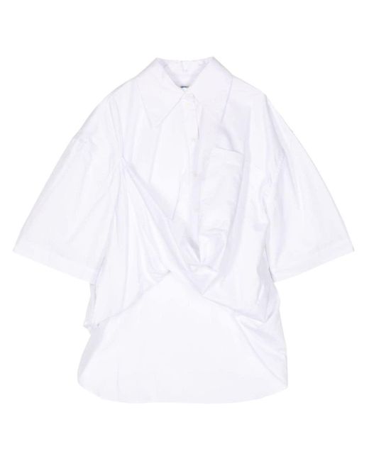 Litkovskaya White Prime Folded Cotton Shirt