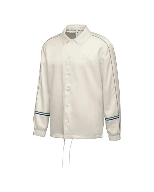 Veste Rayée PUMA pour homme en coloris White