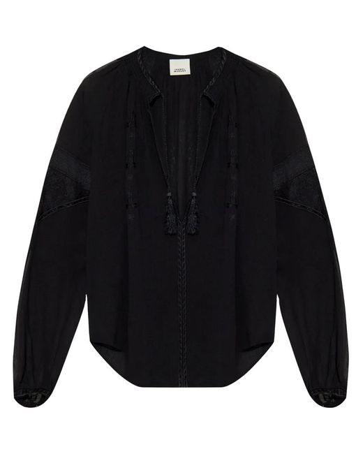 Isabel Marant Blue Oris Blouse
