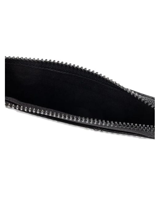 Zadig & Voltaire Black Zv Patent Studs Cardholder