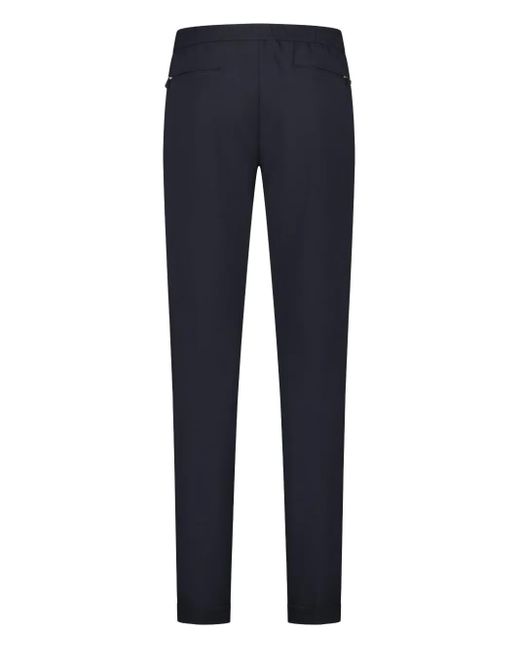 Marco Pescarolo Blue Drawstring-Waist Trousers for men