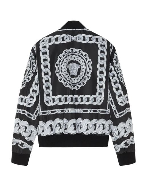Versace Black Coats for men