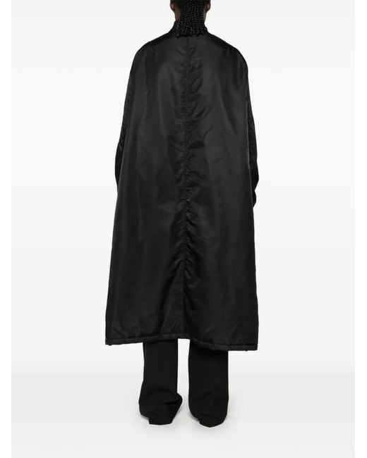 Giorgio Brato Black Zip-Up Coat