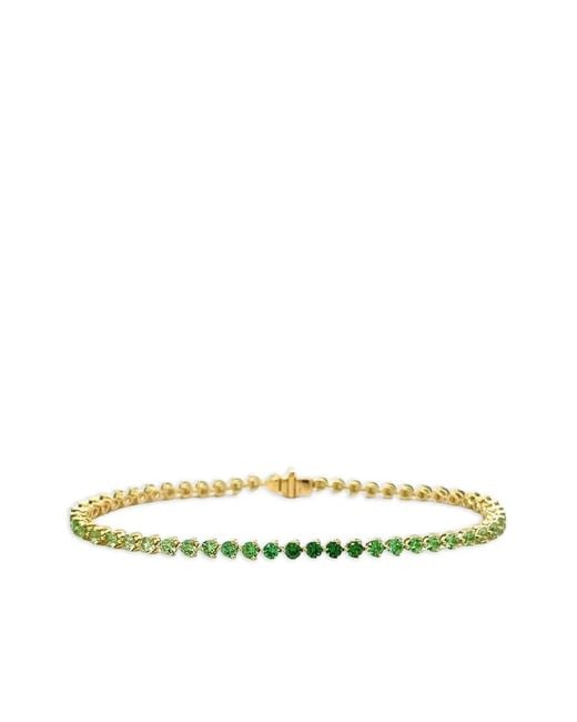 Lisa Nik Metallic 18K Tsavorite Garnet Bracelet