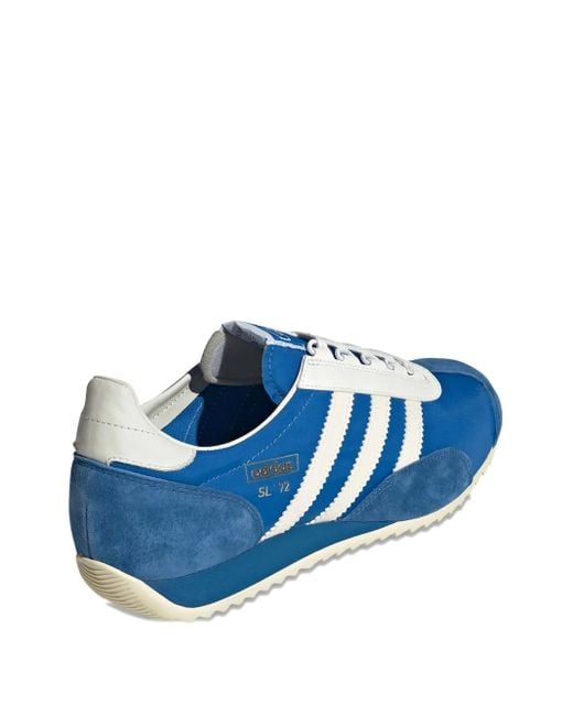 Adidas Originals Sl 72 Sneakers Met Drie Strepen in het Blue