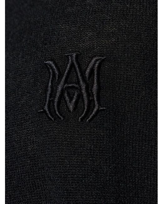Pull En Cachemire À Logo Brodé Amiri pour homme en coloris Blue