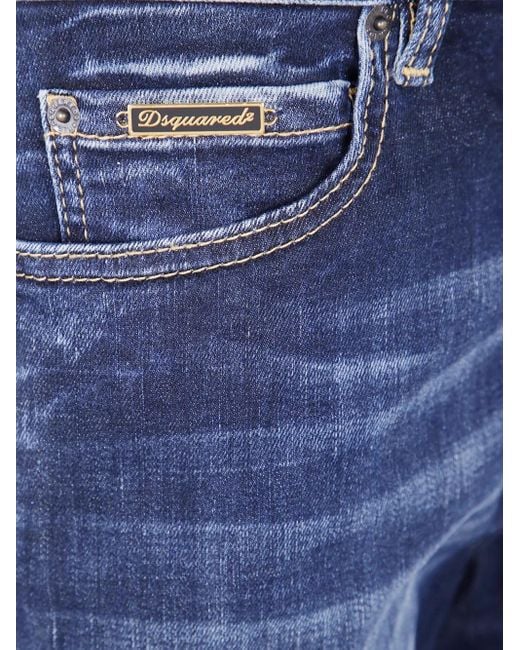DSquared² Blue D2 Twisted Jean