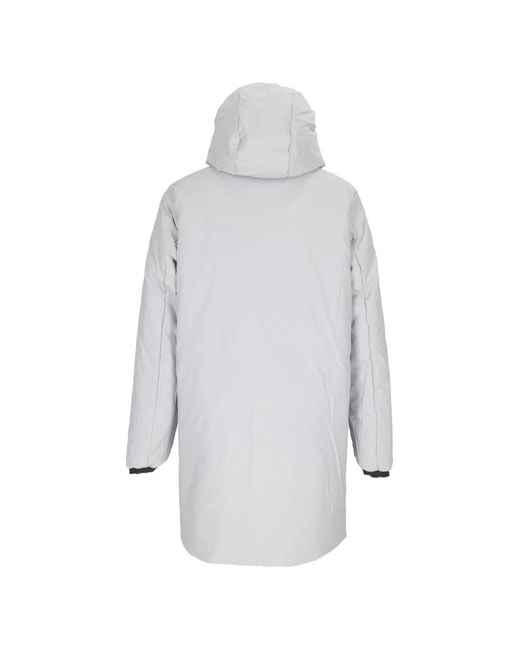 Abrigo Reversible Con Capucha K-Way de hombre de color Gray