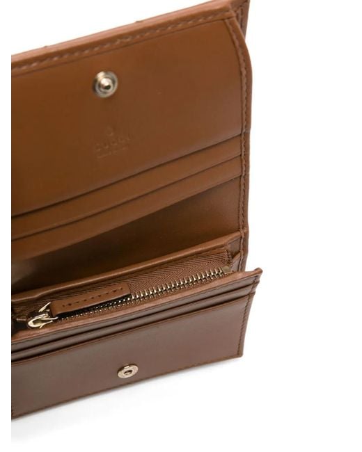 Gucci Brown Double G Wallet