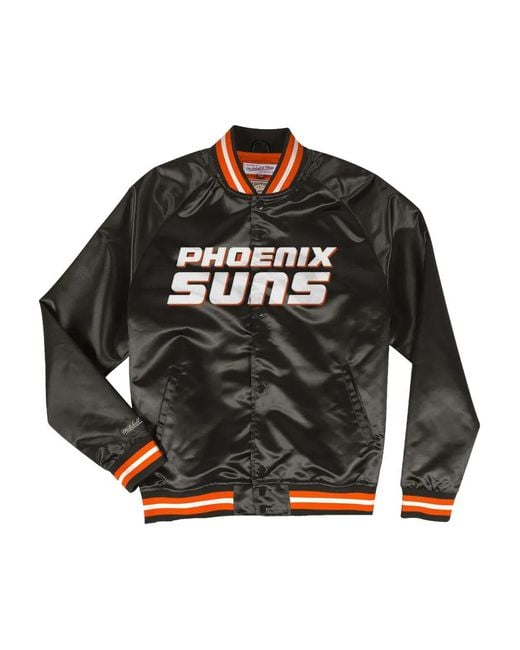 Mitchell & Ness Black Phoenix Suns Bomber Jacket for men