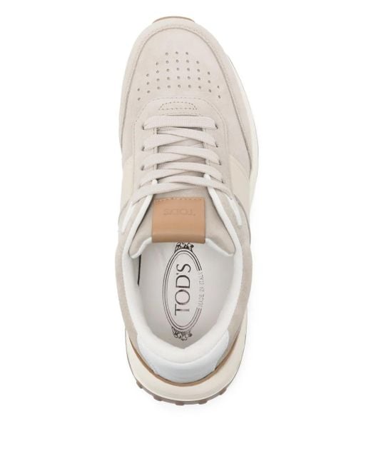 Tod's White Leather Sneakers for men