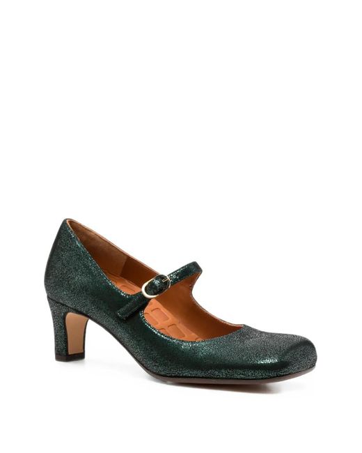 Chie Mihara Green Samai Metallic Pumps