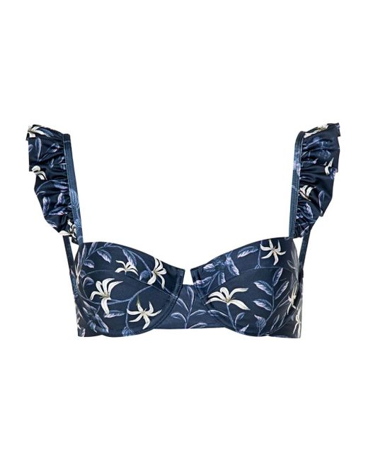 Haut De Bikini Kiwi Café Agua Bendita en coloris Blue