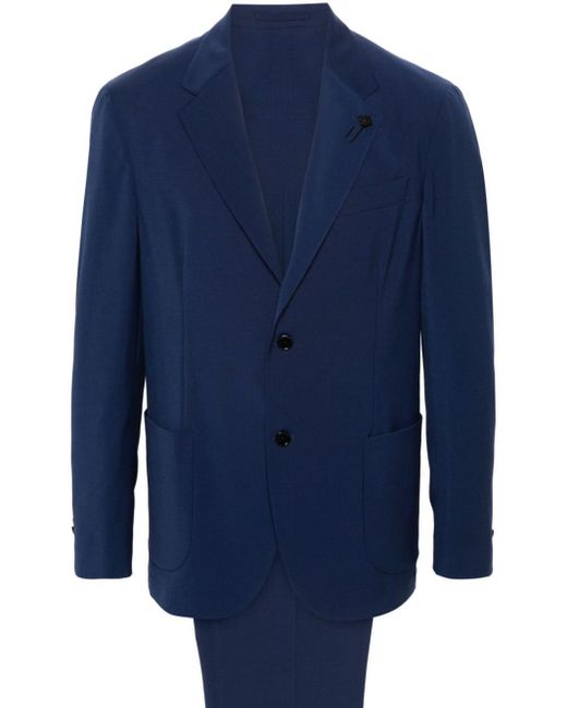 Costume à simple boutonnage Lardini pour homme en coloris Blue