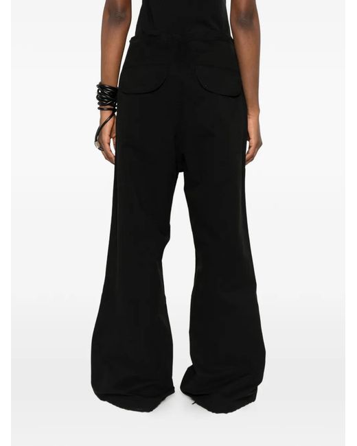 Entire studios Black Drawstring Cargo Trousers
