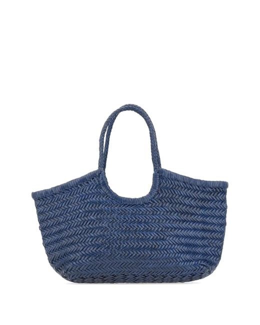 Borsa A Spalla Con Manico di Dragon Diffusion in Blue