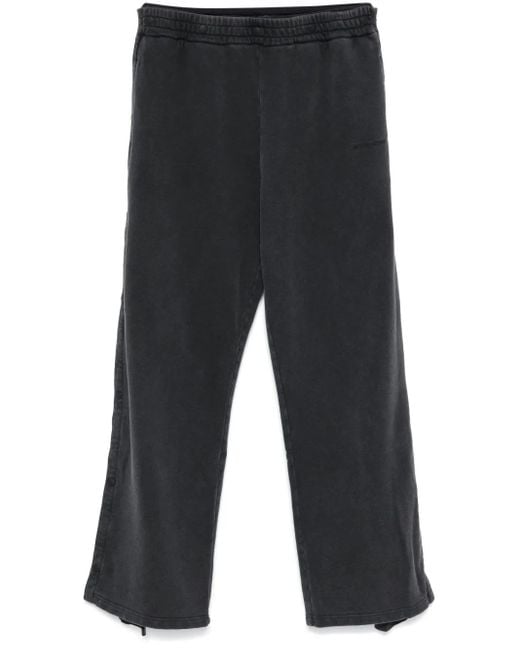 Y. Project Gray Layered Cotton Jersey Track Pants